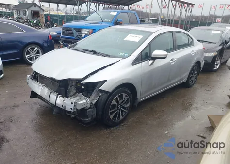 2014 Honda Civic Ex from USA, damaged, VIN 19XFB2F84EE233892